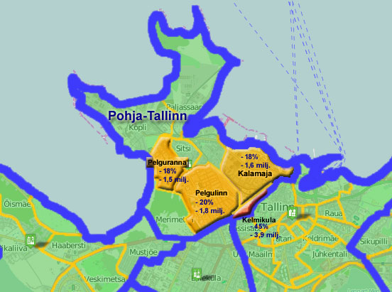 Pohja-Tallinnan myyntiveturit