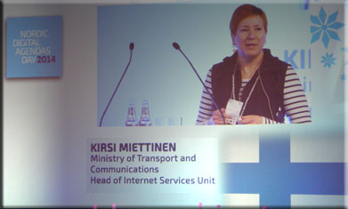Liikenneministeriö läsnä NDAssa