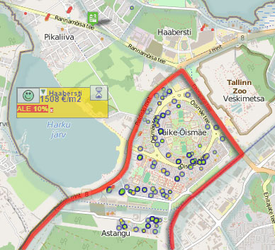 Haaberstin haamuraja kalliin & edullisen kesken