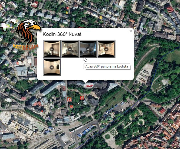 Panoraamakuvat kodista